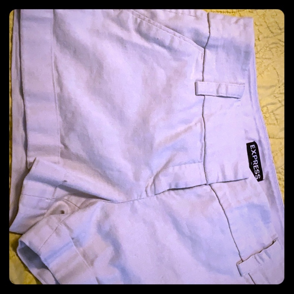 Linen shorts